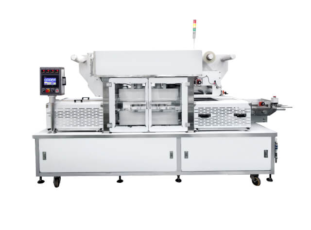 Y-Fang MAP Packaging Equipment Line-up : Automatic Continuous Vacuum Tray Sealing Machine: ET-600